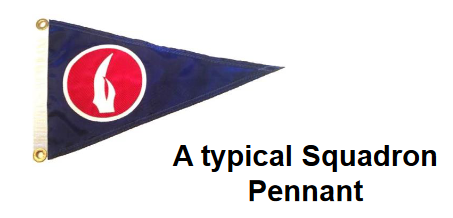 Typical squadron penant