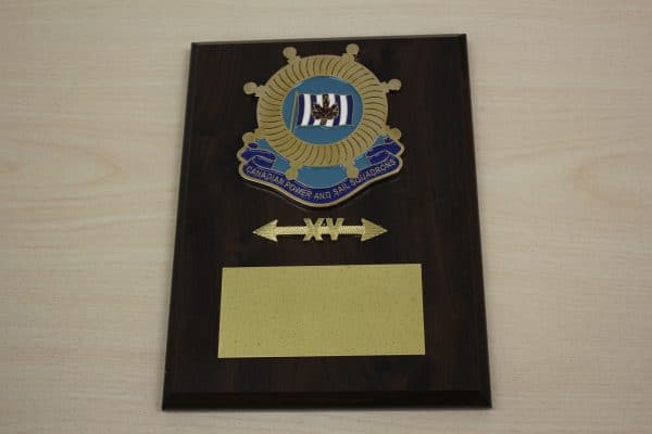 Plaque -15 Merit mark - English