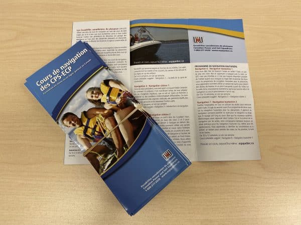 Brochure du cours - (paquet de 100)
